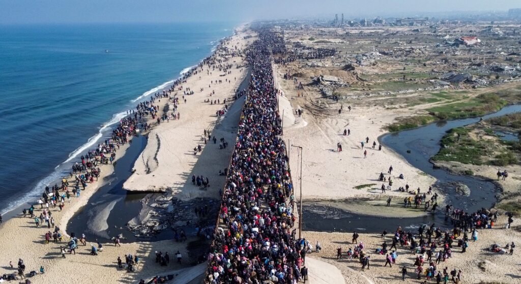 نزوح أكثر من 250 ألف شخص من مدينة غزة خلال الأسابيع الأخيرة