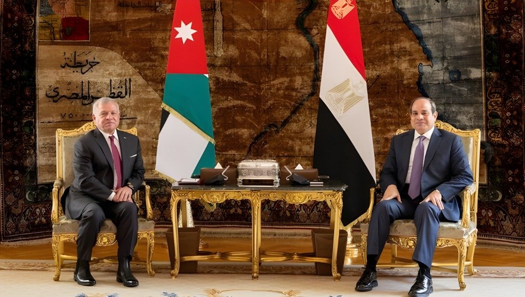 الملك الأردني يزور القاهرة لمباحثات مع السيسي حول غزة وإيران